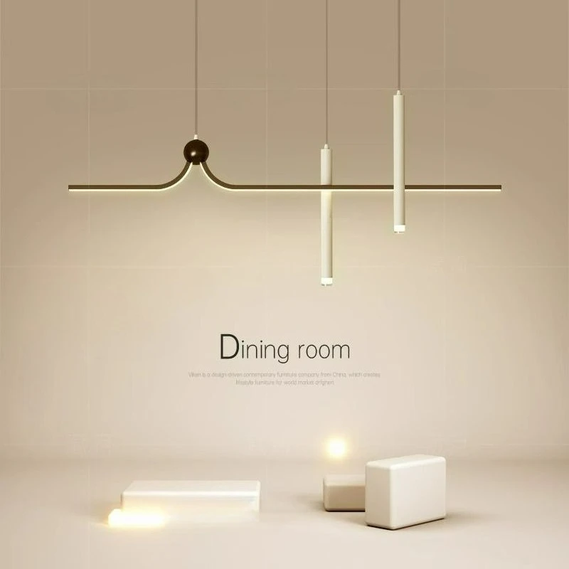 

Modern Long LED Pendant Light for Living Dining Room Kitchen Food Tables Bar Designer Chandelier Home Decor Lusters Luminaires