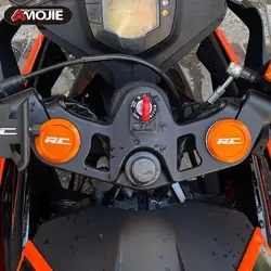 For RC 125 200 250 390 RC 2013 - 2017 2018 2019 2020 2021 Front Fork Suspension Top Decorative Cover Cap RC125 RC200 RC250 RC390