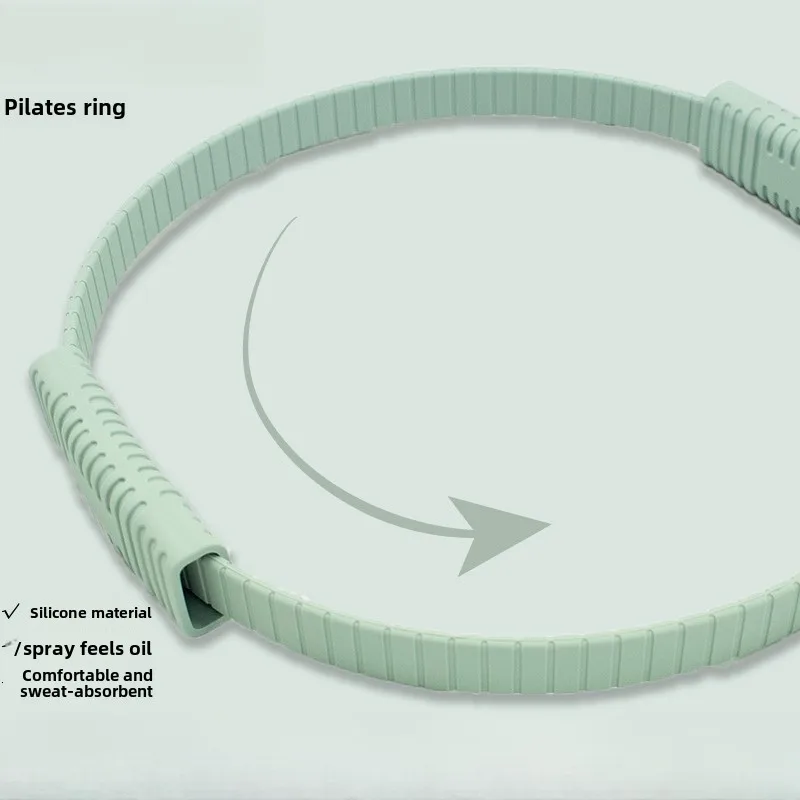 

Pilates Rings New Yoga Pilates Sports Aids Silicone Hemming