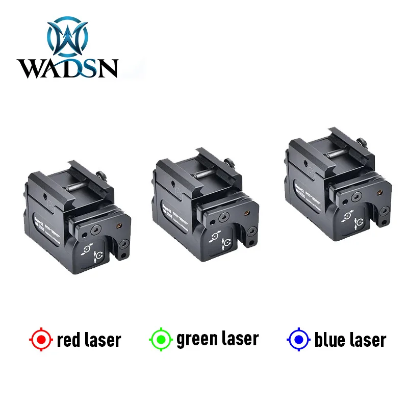 WADSN Tactic MINI Laser Indicator Zenitc Perst-1 Red Dot Laser Glock 17 19 Hunting Zeroing Indicator Airsoft Weapon Accessories