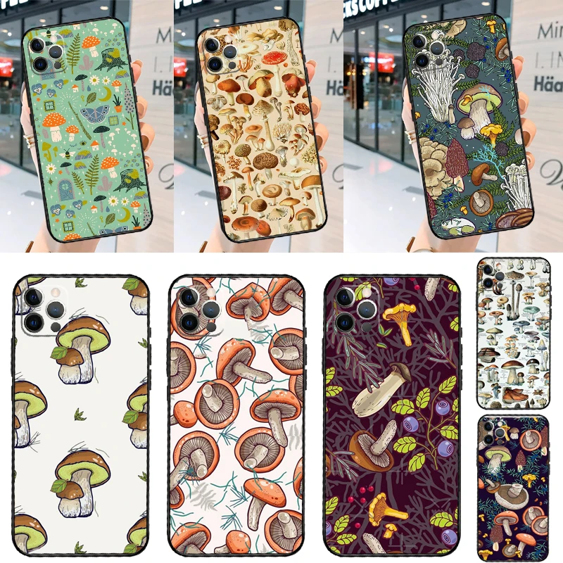 Wild Forest Mushroom Case For Samsung Galaxy M54 M34 M14 M13 M15 M36 M55 M35 M56 M16 M31 M11 M53 M12 M32 M52 M06