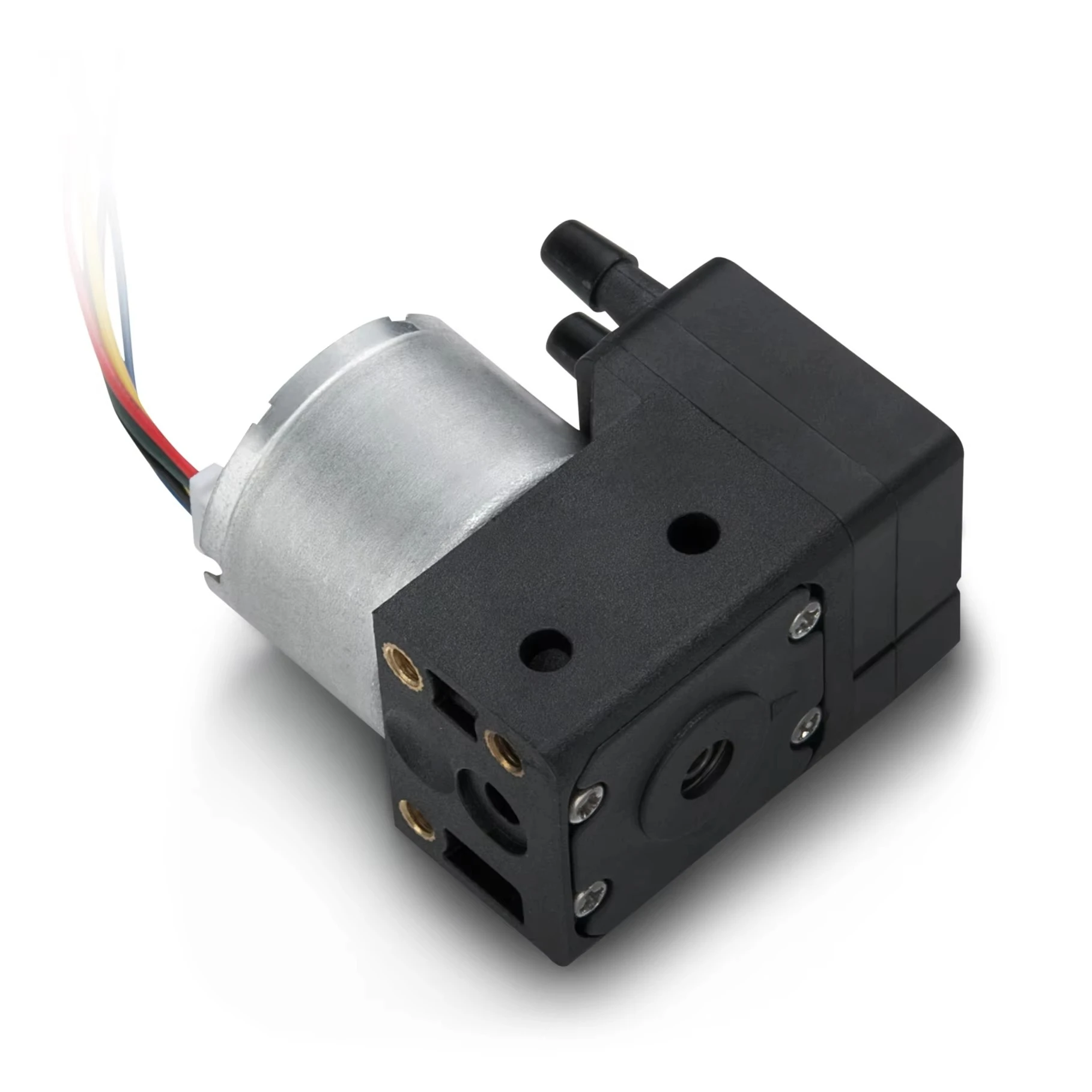 24Vdc Industrial 20100ml Anti Corrosive PTFE Diaphragm Air Pump FKM Valve Electronic Portable Micro Water Pump