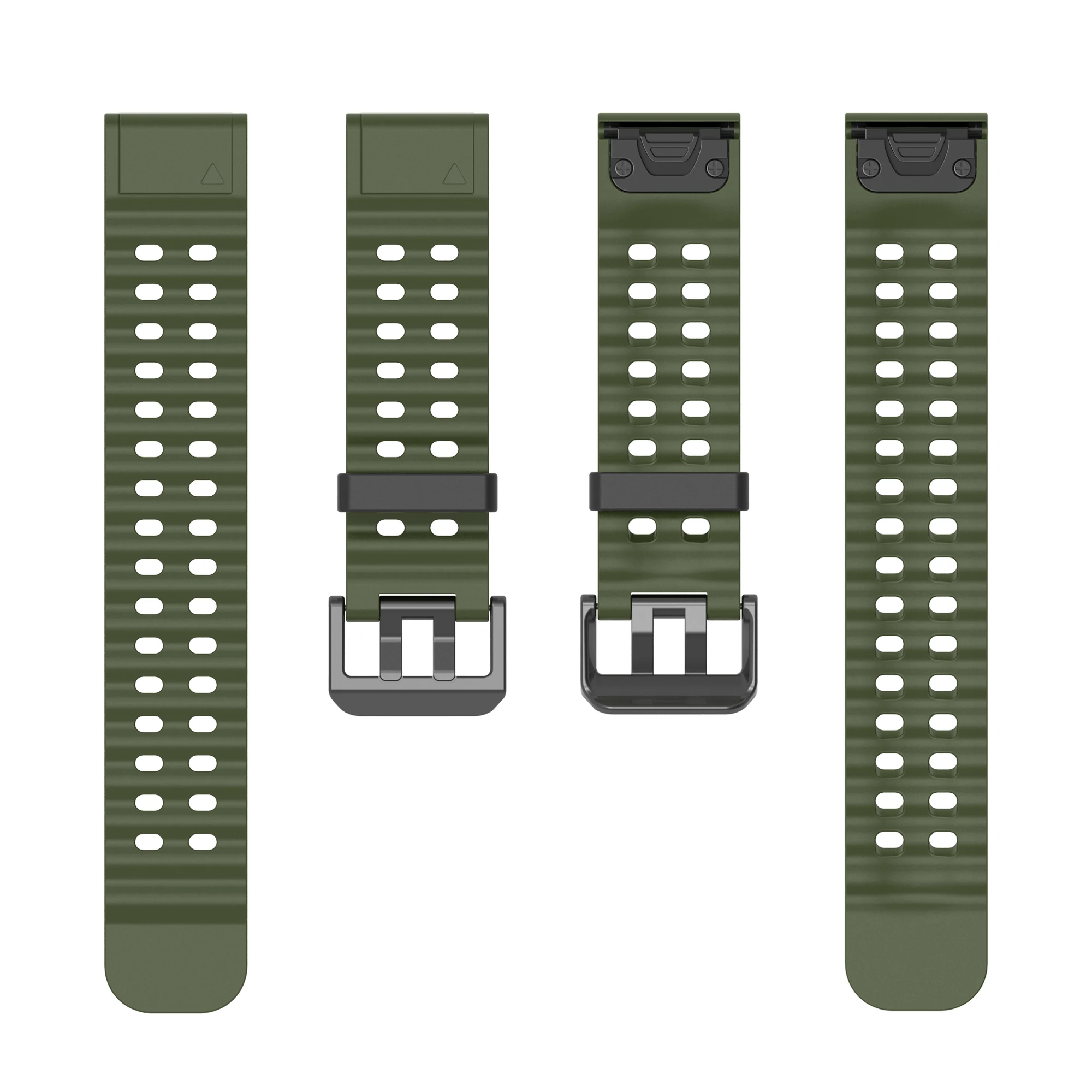QuickFit 22mm 26mm Silicone Strap For Garmin Fenix 8 7X 7 Pro Solar/6X 6/Epix Pro/Forerunner 965 955 945 935/Instinct 2X 2 band