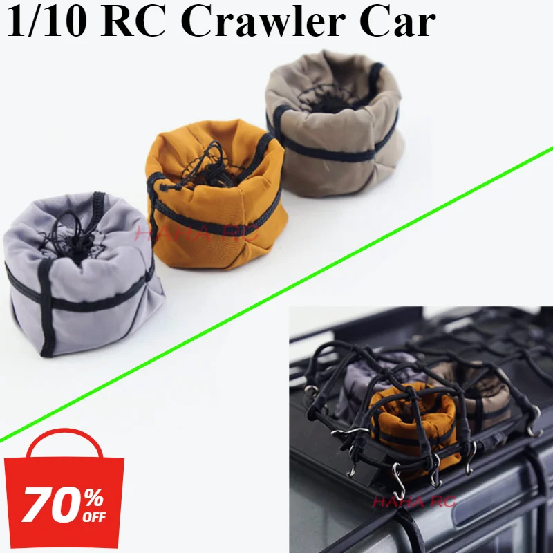 

Climbing car simulation pot bag mood ornaments decorative scene ornaments for 1/10 RC Crawler Car TRX6 90046 TRX4 SCX10 D90