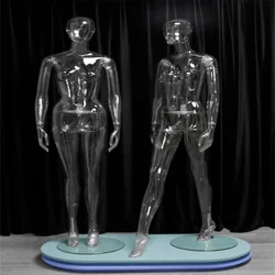 Full Transparent Female Cloth Mannequin for Sewing,Large Stand,Body Torso,Model Display,Panties,Underwear Show Props, E227, 2023