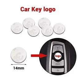 14mm Car Key Badge Emblem Replacement Car Key Stickers For BMW M Benz AMG Mini Volvo Toyota Nissan Skoda Mitsubishi Ford Mazda