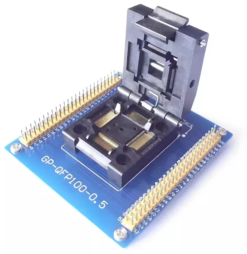 

IC51-1004-809-23 Test Programming Socket QFP100 TQFP100 LQFP100 Programming Socket