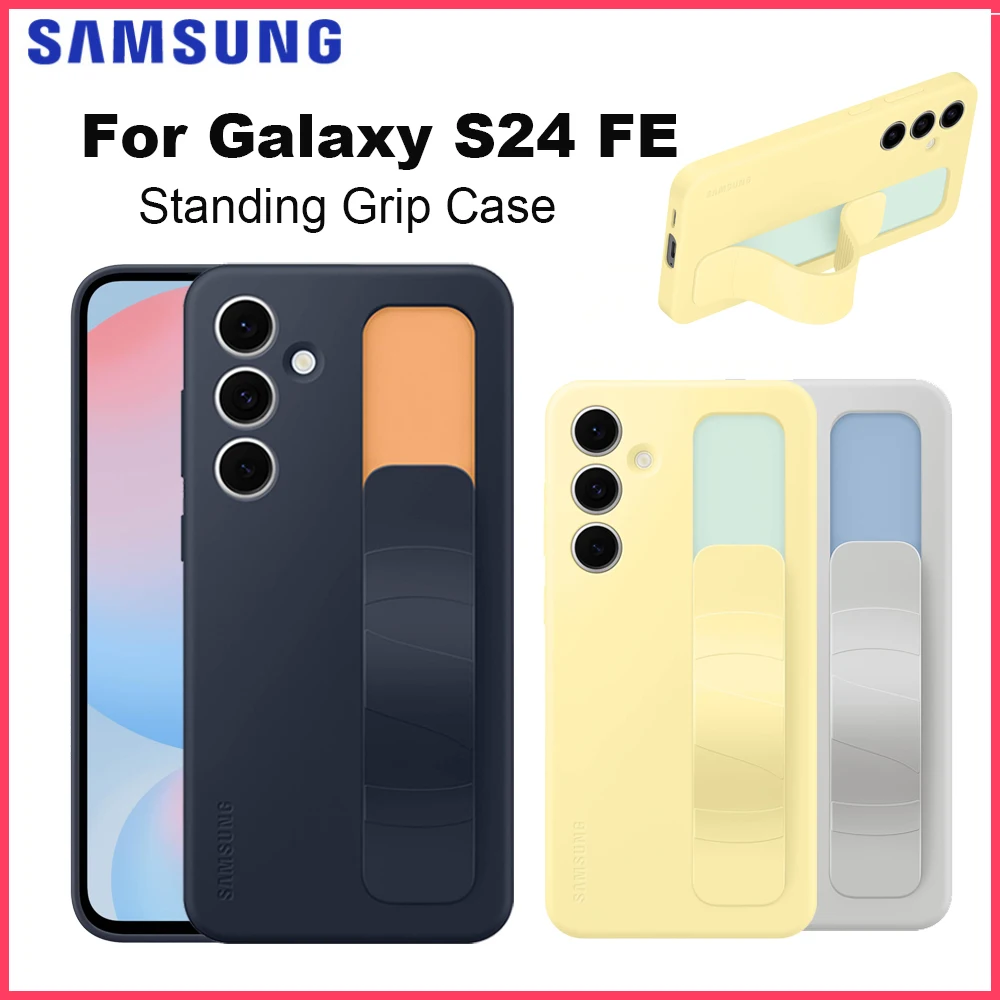 Original Samsung Galaxy S24 FE Standing Grip Case EF-GS721