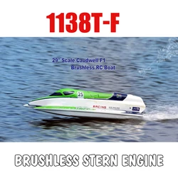 TFL 1138 Caudwell F1 Anti-rollover z włókna szklanego RC łódź wyścigowa pomarańczowy i zielony do wyboru