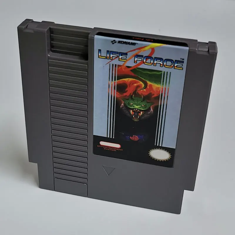 Life FORCE NES Super Games Multi cart 72 Pins 8บิตตลับเกมสำหรับ NES Retro Game Console