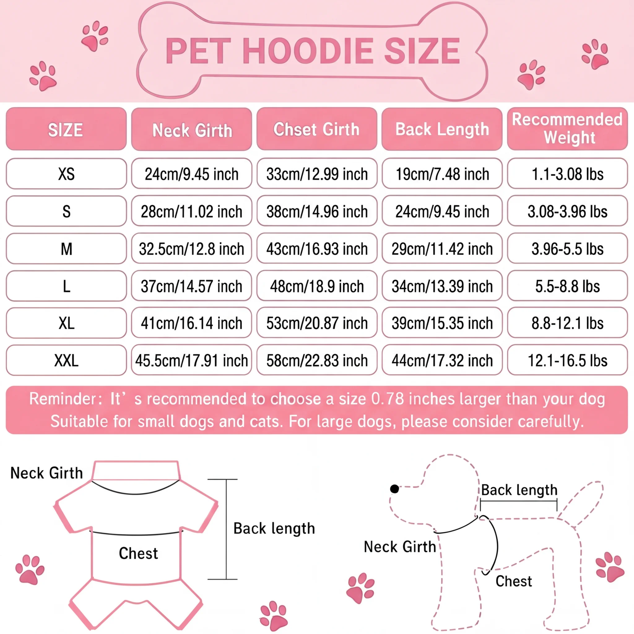 Sudadera para perro con estampado gracioso – Pullover negro suave - imagen 4