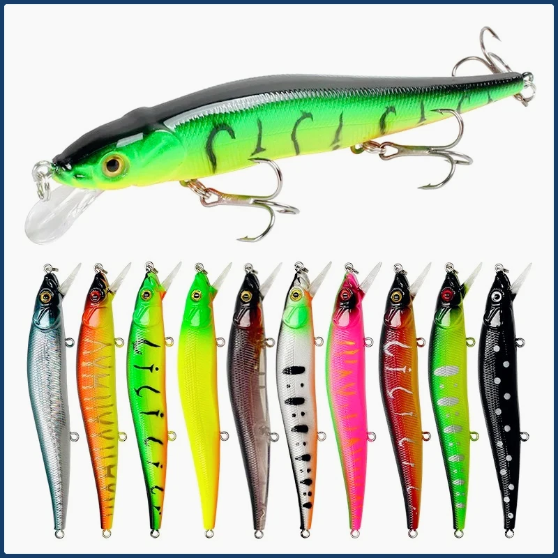 5/10 قطعة الصيد الطعم 11.5 سنتيمتر/14 جرام الاصطناعي بيونيك سوينغ الصعب إغراء عيون ثلاثية الأبعاد هوك المتذبذب الكارب Pesca ل باس بايك معالجة عدة
