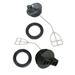 1SET Oil Cap Fuel Cap Fuel Cap Washer Oil Seal replacement for Chinese 5200 52cc Chainsaw Fuel Cap Oil Cap Seal Set
