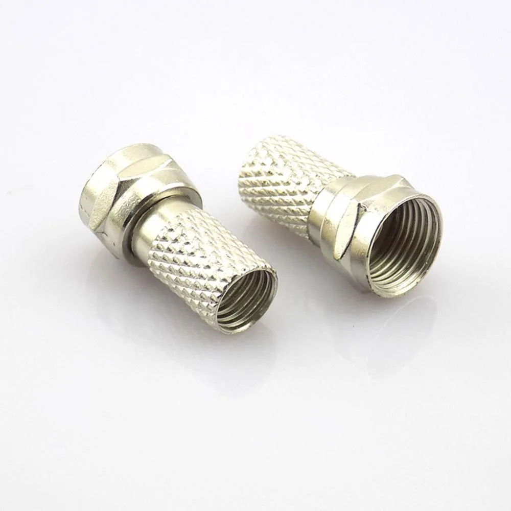 10 шт., соединители для ТВ-антенны, коаксиальных кабелей