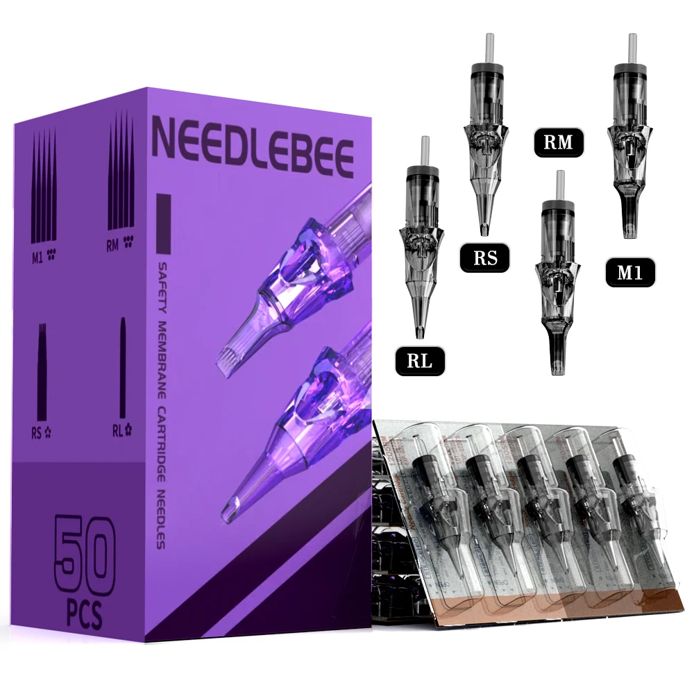 

Иглы для тату Goldplume, одноразовые, серии RL, RS, RM, M1, подходят для тату-машинок, можно использовать для татуажа бровей, век и перманентного макияжа.