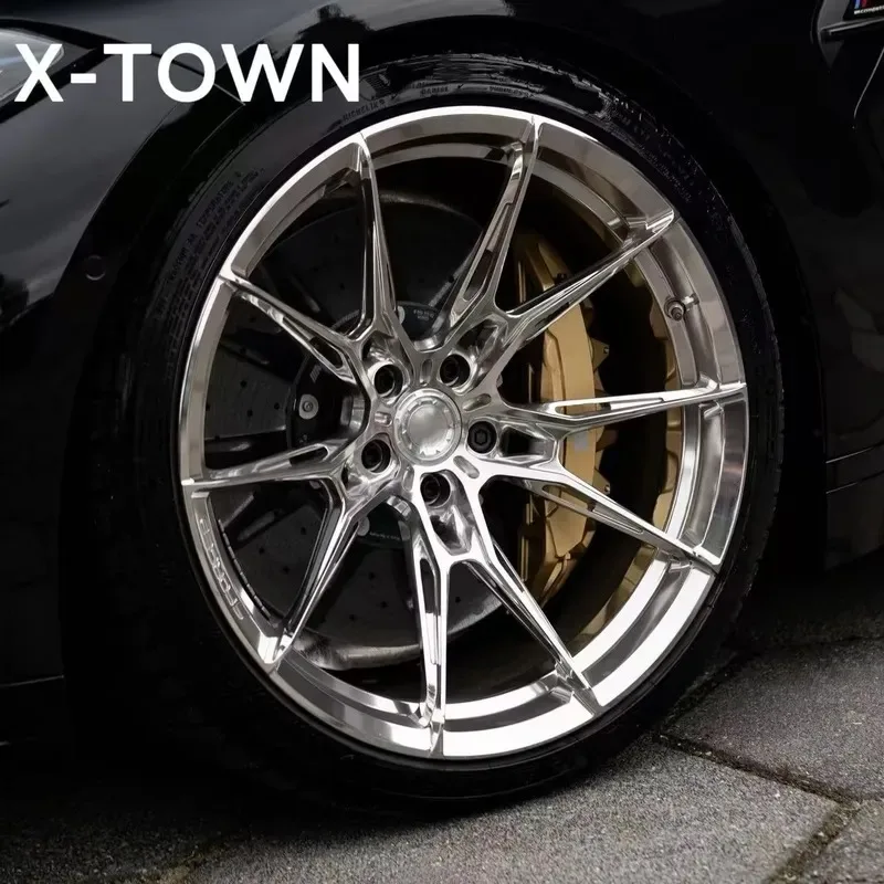 Hot Sale 18 19 20 21 22 24 Inch Chrome Custom Forged Wheels for GTR Jantes 5x114.3 5x120 5x112 4x100 4 pcs