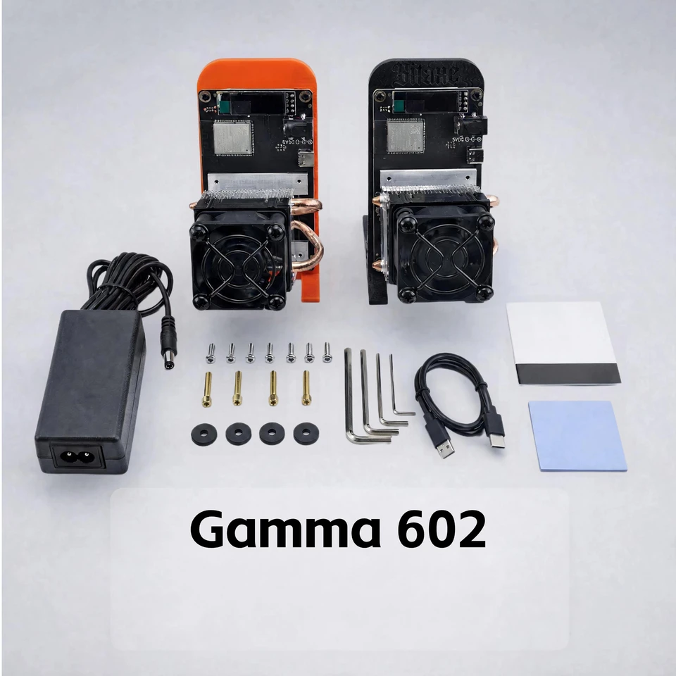 Bitaxe Gamma 601/602 Bitcoin Miner 1.5TH/s Ultra Low Power 25W