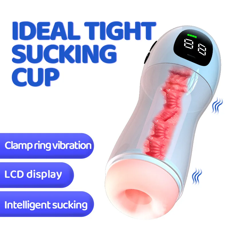 Leten THRUSTING-PRO masturbador masculino de alta velocidad, máquina automática de succión, calefacción, masturbación vaginal, Juguetes sexuales para hombres