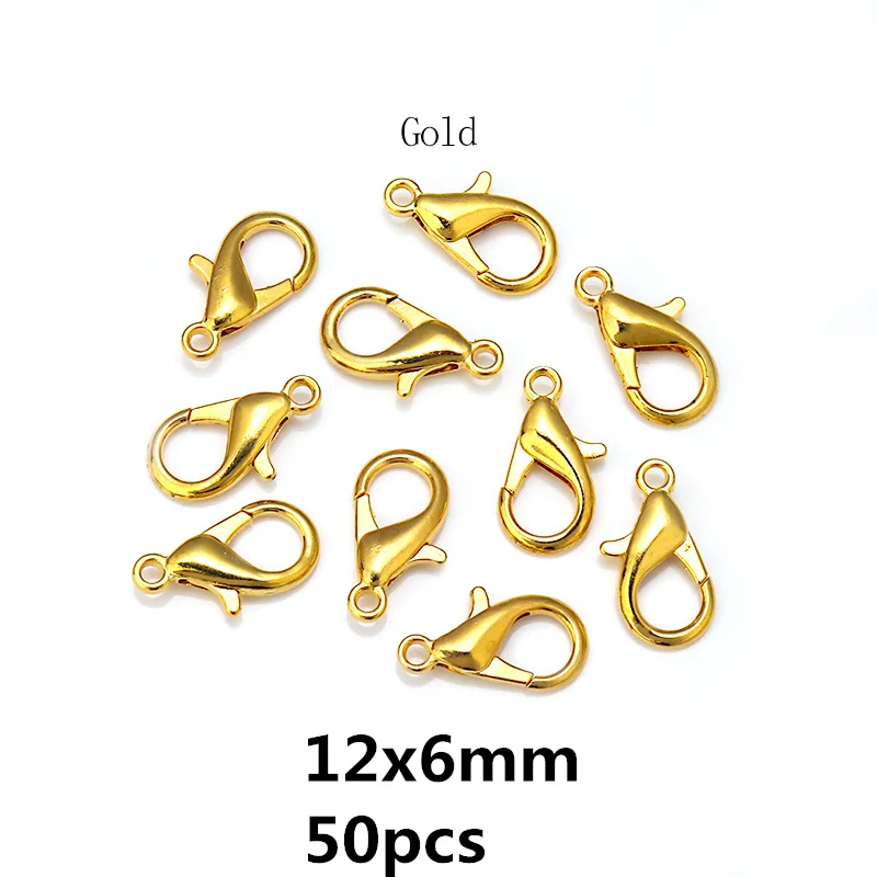 8 Farben 200 Stück offene Biegeringe + 50 Stück Karabinerverschlüsse Haken Verbinder Schmuckherstellung DIY Armband Halskette Schmuckzubehör Kit