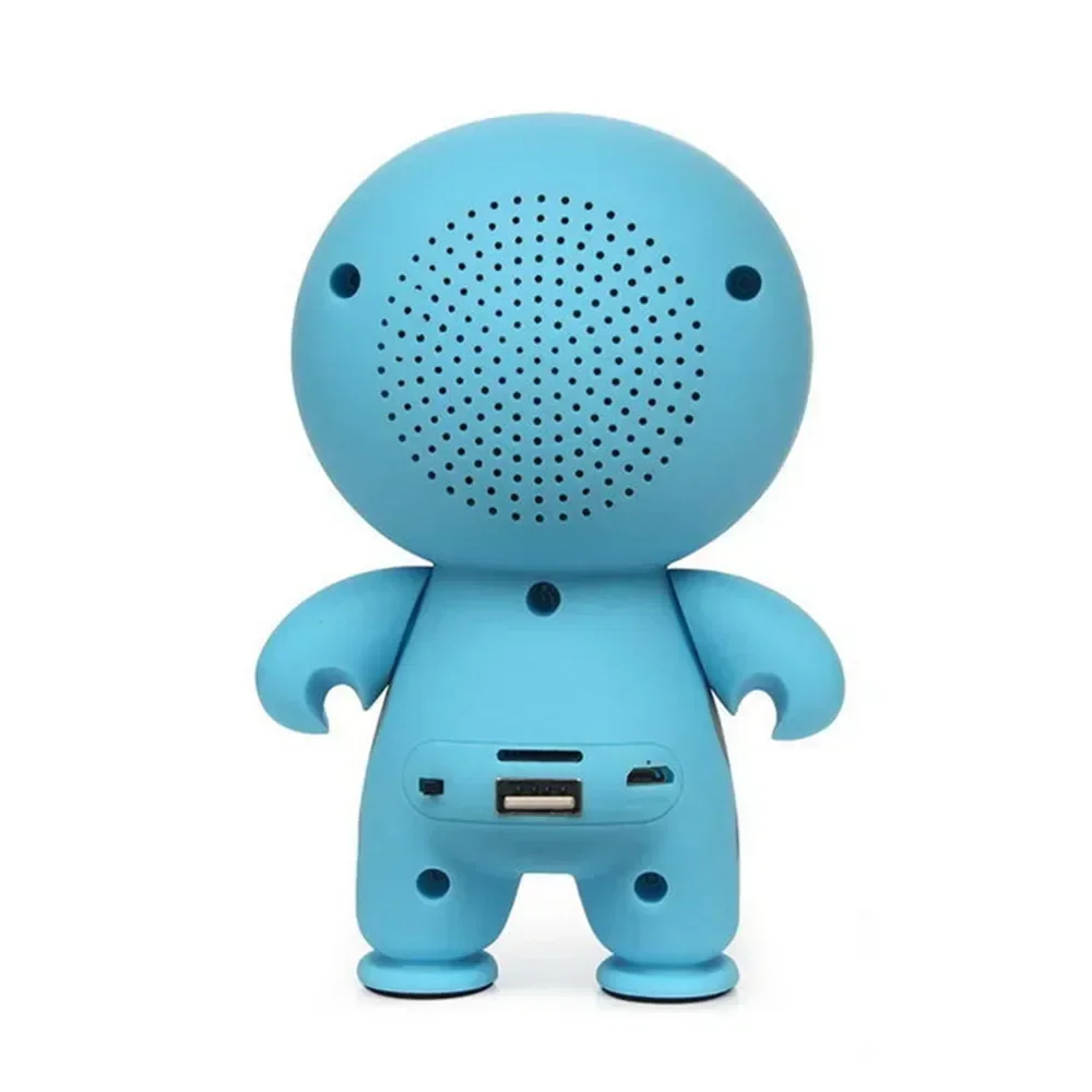 Mini Portable Wireless Bluetooth Speaker with Cartoon Baymax Smart Handfree Microphone Wireless Bluetooth Speaker Cute