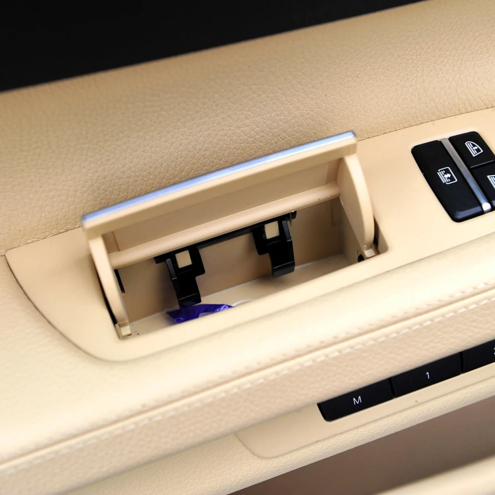 

LHD RHD Car Rear Interior Door Armrest Ashtray Assembly ReplacePanel Storage Box For BMW 7 Series 730 740 F750 760 F01 F02