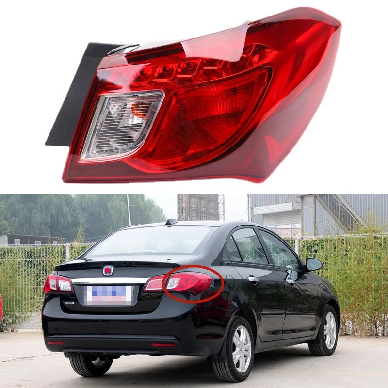 

Car Accessories For Changan Alsvin V5 2012 2013 Rear Outside Tail Light Assembly Stop Lights Parking Lamp turn signal Rear lamp