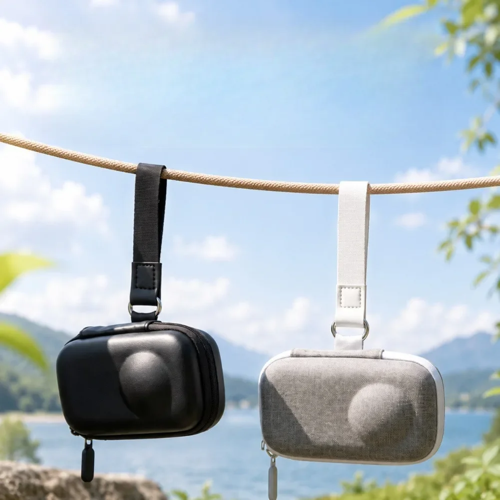 Portable Drop-Proof Hard Shell Case Lightweight Water Resistant Storage Bag For Insta360 X6 Action Camera Gear