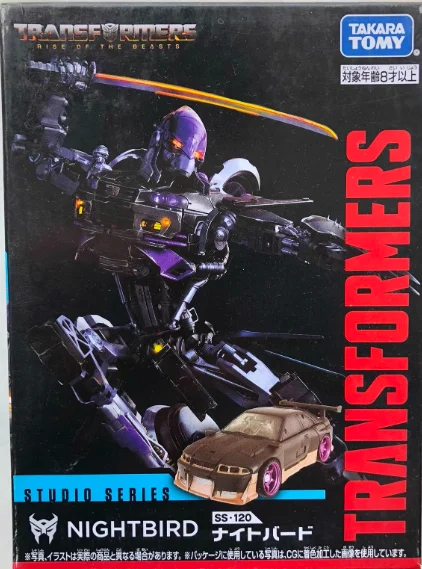[spot goods] Transformed toys Toy SS Series SS104 Deluxe Night Bird Beast Rise Action Figure Robot Collection Gift view 2
