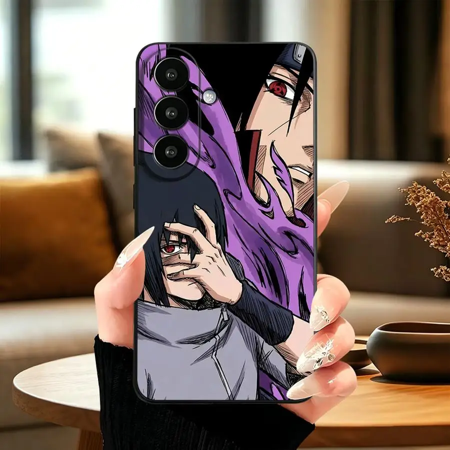 Cool N-Narutos S-Sasukes Case for Samsung Galaxy S26 Ultra S25 Plus S23 Note 20 8 9 10 S20 S25+ S26+ S21 FE S24 S24+ S10 S9