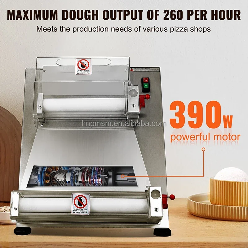 Quick‑Forming Pizza Dough Press Machine, Commercial Pizza Crust Shaper, 30cm & 40cm Available