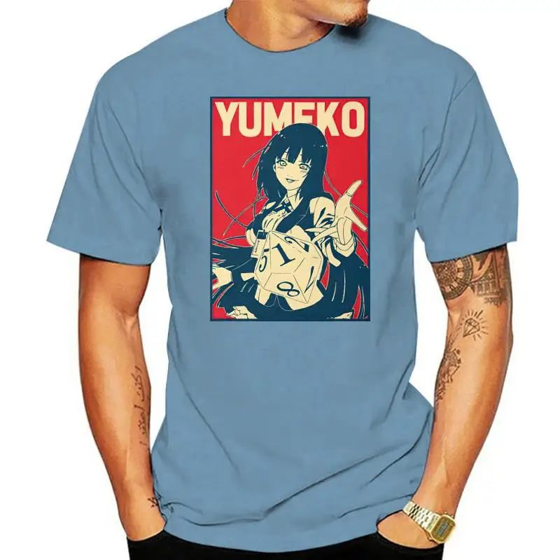 Yumeko Jabami Kakegurui Compulsive Gambler T Shirt Women Men Plus Size 100%  Tshirt Women Vintage  Tee Shirt Femme Harajuku