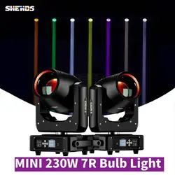 SHEHDS Bulb 1/2PCS MINI 230W 7R Bulb Moving Head Light Stronger Penetrability For DJ Disco Wedding Nightclub Theater