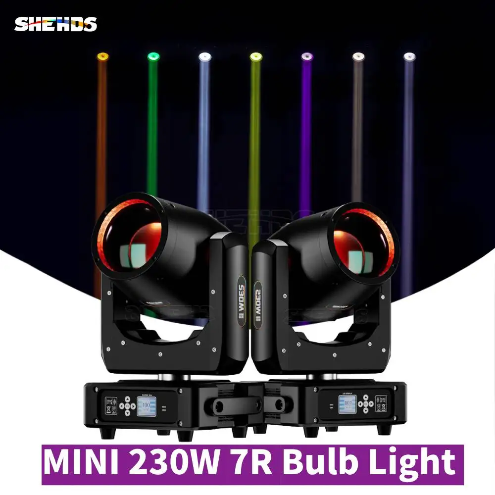 SHEHDS Bulb 1/2PCS MINI 230W 7R Bulb Moving Head Light Stronger Penetrability For DJ Disco Wedding Nightclub Theater