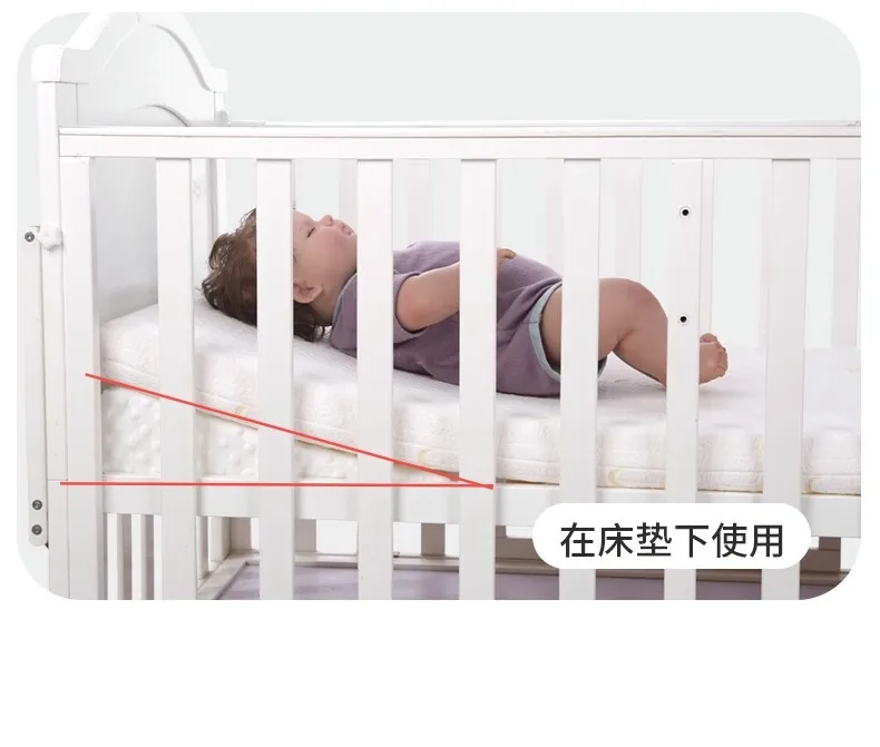 

Детская подушка для защиты от плевков молока, дышащая нескользящая подушка для поддержки головы новорожденного с наклоном, детская подушка из пены с эффектом памяти