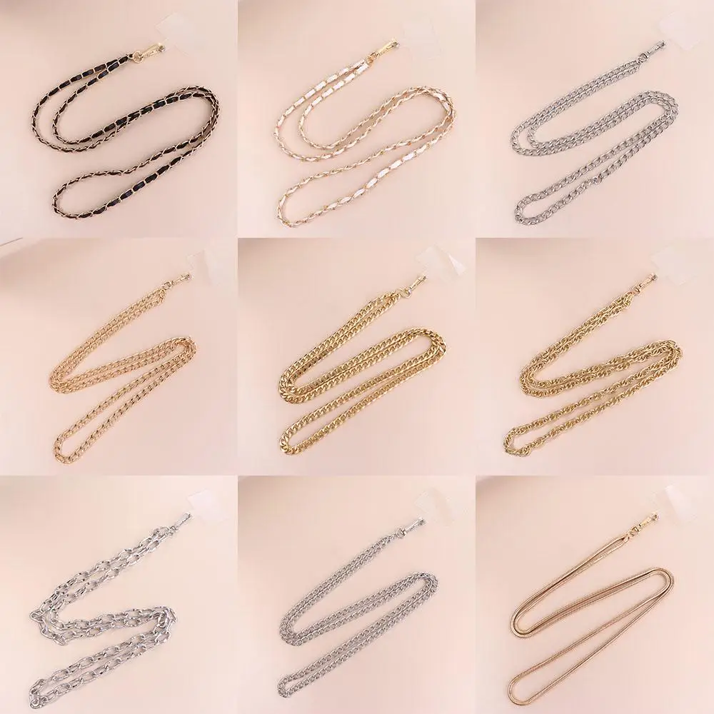 

Long Metal Bag Chain Phone Charm Pendant Hanger Phone Neck Straps Phone Case Hanging Phone Straps Crossbody Phone Chain