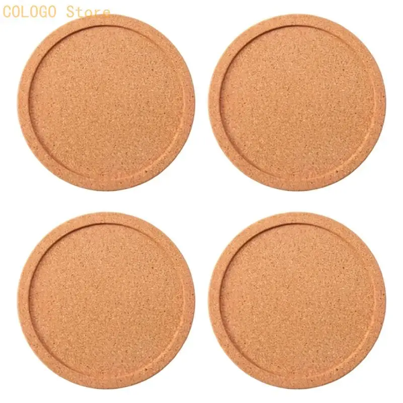 Nordics Styles Cork Drink Mats In Neutral Color Protect Furniture From Heat Damage D0LD
