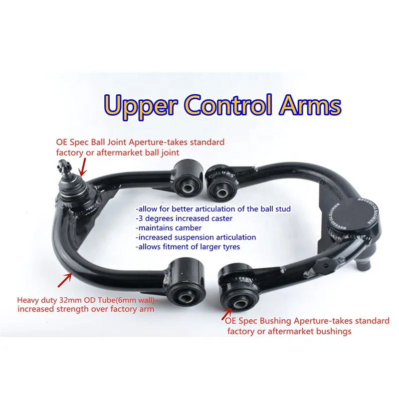 off Road Front Suspension Upper Control Arm Kit for Ranger Triton Navara 4runner Hilux Dmax