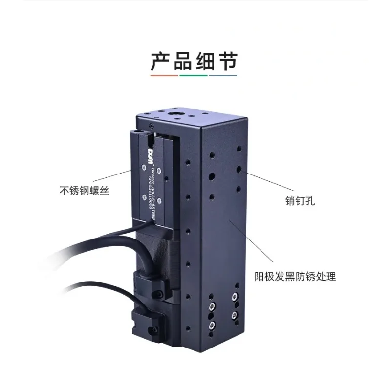 High-Precision Micro Stepper and Servo Electric Linear Slide Actuator for Industrial Automation and Laboratory Positioning