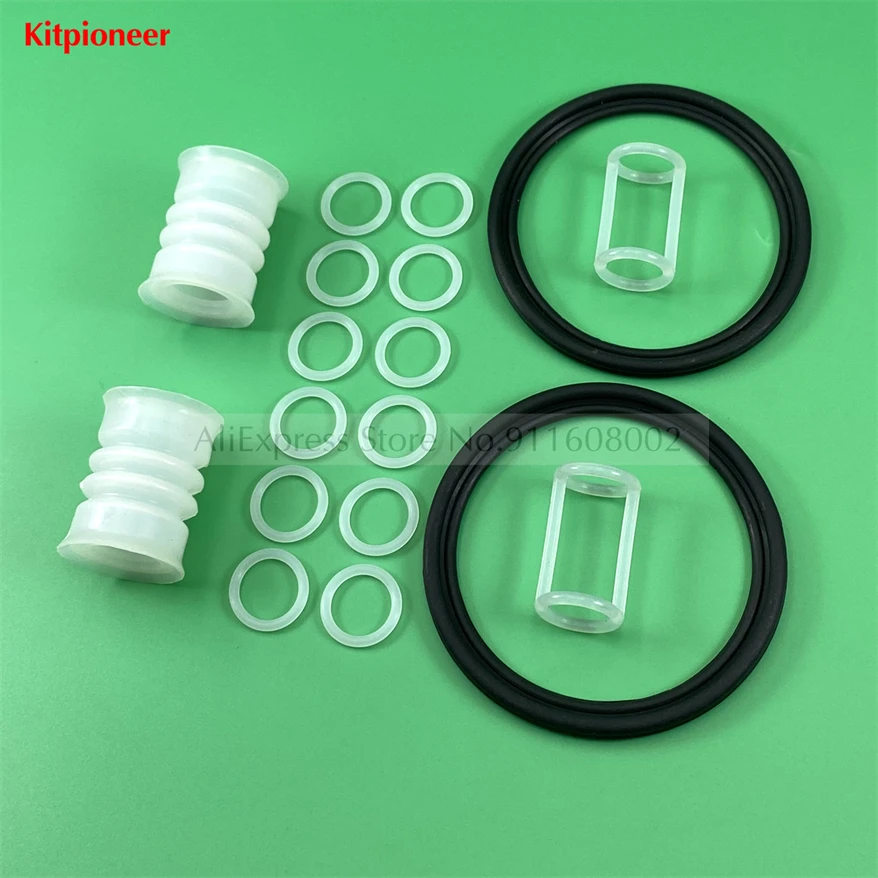 18 In 1 Combo Sealing Gaskets Silicone Backup Rings New Replacement Fittings Of Ventus VSP Soft Ice Cream Machines Accessories