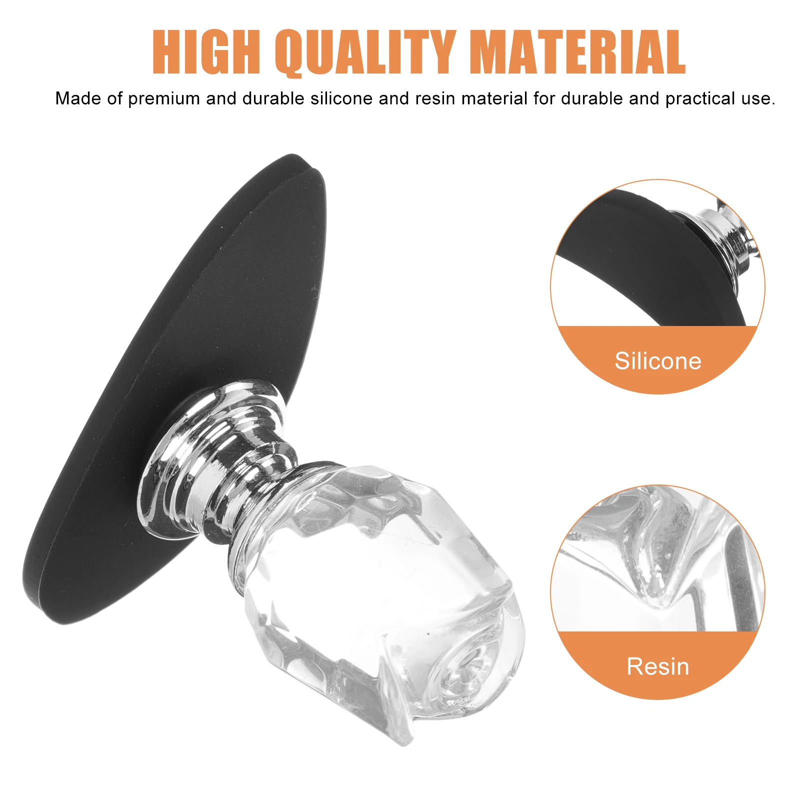 

1pc Silicone Eyeshadow Stamper Durable Instant Accessory For Women Easy To Use Multi-Function Eye Shadow Stamp Tool