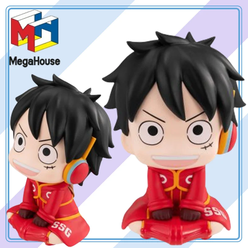 

MegaHouse Genuine Rappu ONE PIECE Monkey D. Luffy Miraijima Ver. Collection Series Model Cartoon Character Garage Kit Gifts Toys