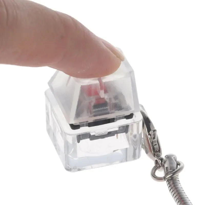 GateronMx Kailh Switches Tester Transparent Keychain for Mechanical Keyboard