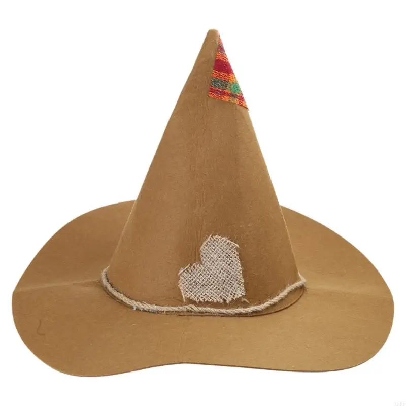 

N5kf chcorecrow ляпная шляпа костюм костюм ведьма хэллоуин костюм шляпы вечеринок