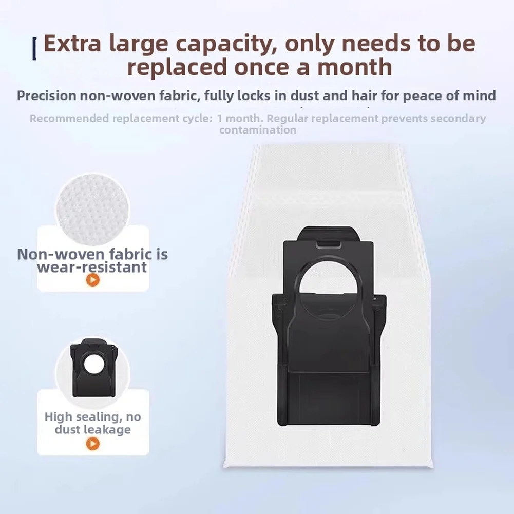 Edge And Corner for Cleaning For MOVA for s20 Effective Dust Collection Kit No As Shown Non-woven Fabric Plastic Components