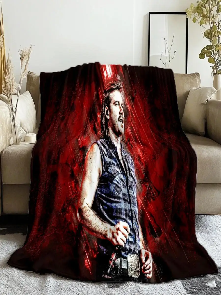 مورغان والين فقط في حالة مطبوعة رمي بطانية للتخييم أريكة تتحول لسرير مكتب تكييف الهواء لينة الترفيه المنسوجات المنزلية