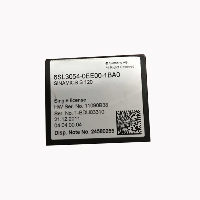 New original 6SL3054-0EE00-1BA0 S120 CF card memory  spot