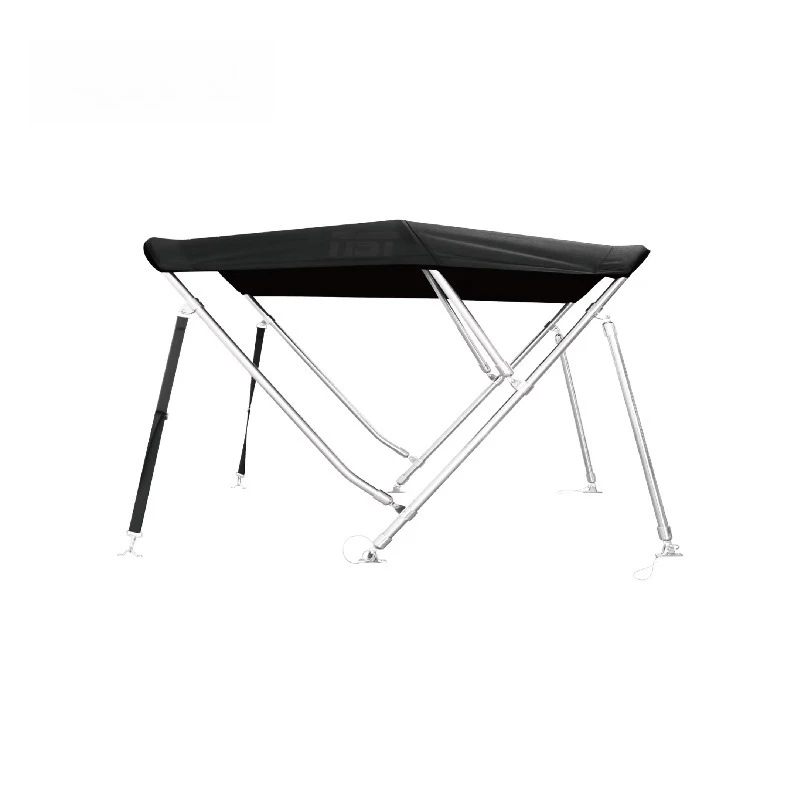 

Top Cover Marine Canopy 600D Solution-dyed Stainless Bimini Top Boat Canopy 6'L X 61''-66''W X 46''H