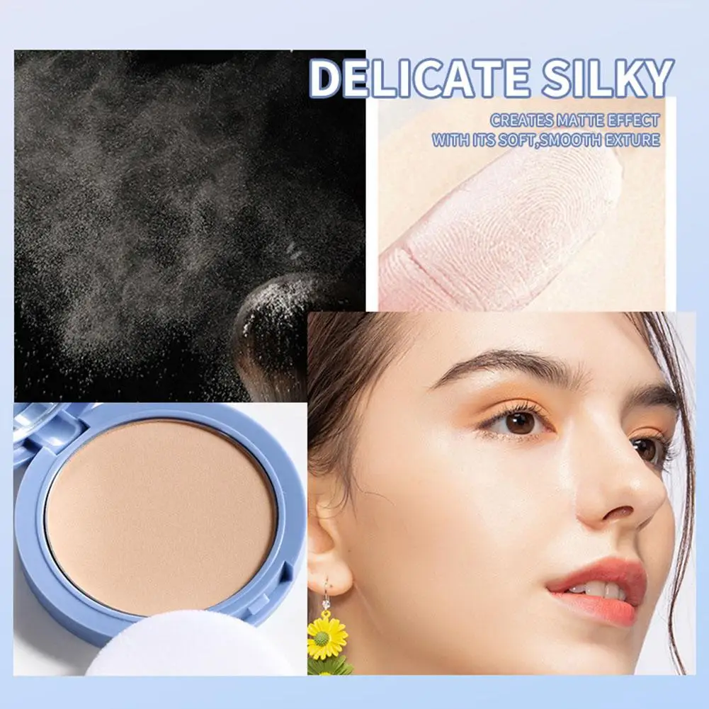 3 Farben bilden Gesichts puder aufhellende Öl kontrolle nacktes Make-up gepresste Puder Foundation Basis Make-up Kosmetik