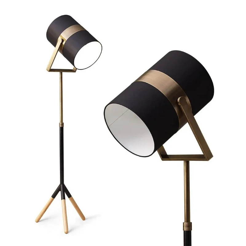 

Black hole brass floor lamp