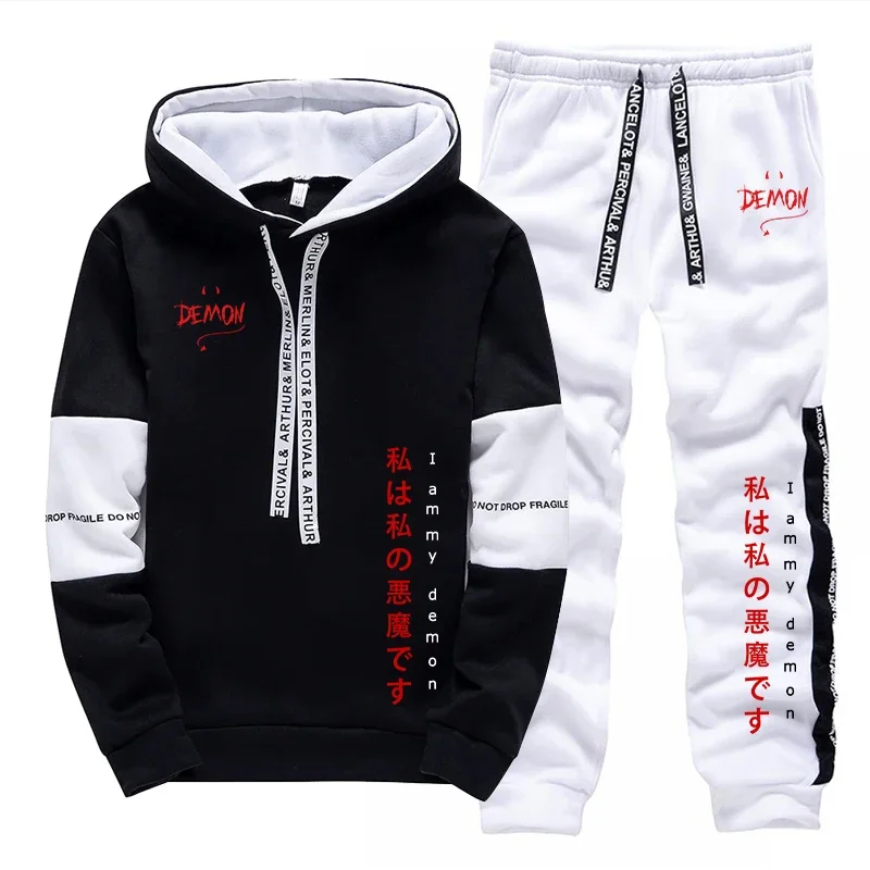 

2026 New Arrival Hoodies and Sweatpants 2pcs Set Men/women Daily Casual Sports Hooded Outfit Autumn Unisex Fashion Jogging Suits